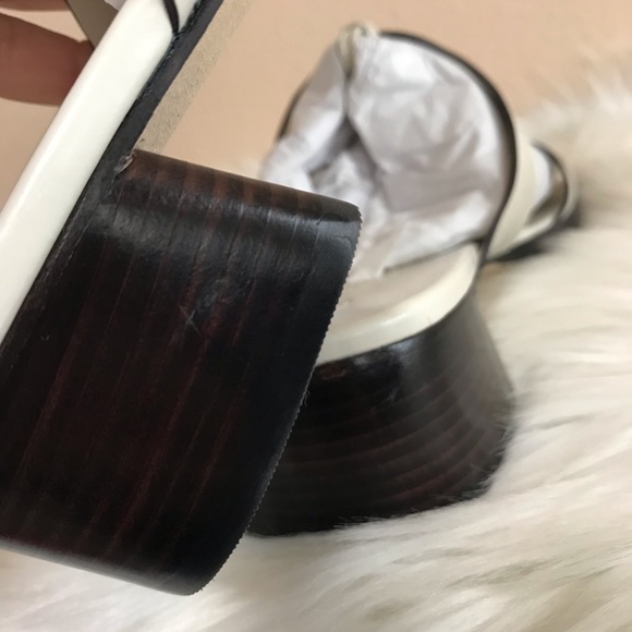 TORY BURCH BOMBÉ MILLER HEEL SANDAL SIZE 8.5-10 - Picture 13 of 16